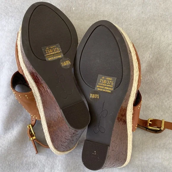 Jessica Simpson Platform/Wedge Shoes Size 7 ½ B NWT - Picture 5 of 7